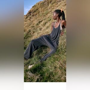 Free people cotton overall